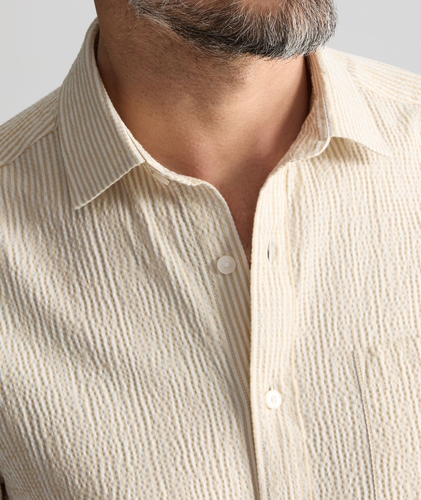 Performance Seersucker Short-Sleeve Shirt